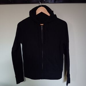 Uniqlo Full-zip Hoodie Basic Black Small